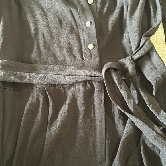 J. CREW DRAPERY PUFF LONG SLEEVE BUTTON UP JUMPSUIT SIZE 6 - Picture 11 of 16